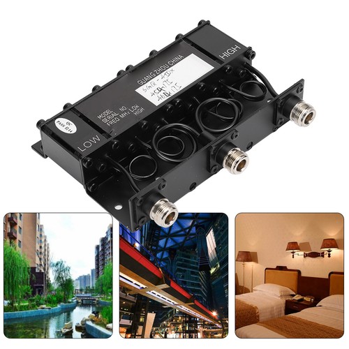 Uhf cavity duplexer compact - 6,
