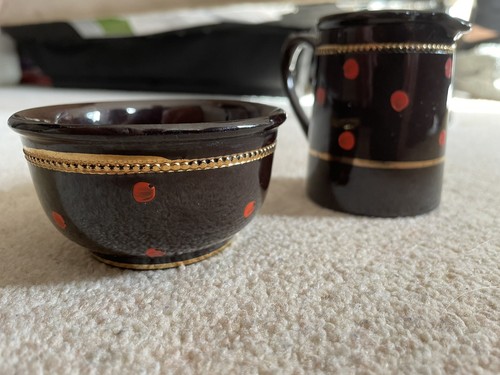 Vintage alb canal ware pottery - alb,