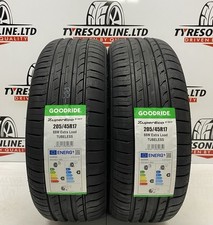 2  X 205 45 17 GOODRIDE 205/45ZR17 88W XL EXTRA LOAD QUALITY BRAND NEW TYRES