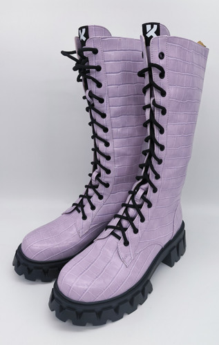 Koi footwear purple croc print - koi,