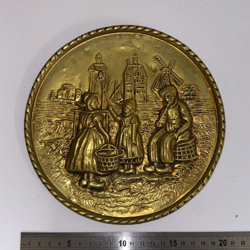 Brass relief decorative - brass,