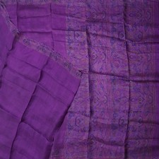 Vintage Purple Sarees 100%