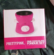 Mini Electrical Pink Fondue Set