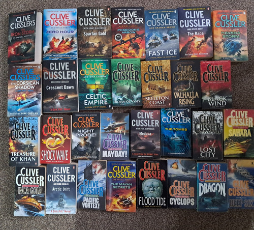 Clive cussler book - cussler, bundle