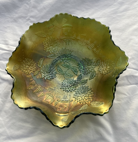 Antique fenton carnival glass - antique,