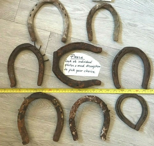 Pick one vintage horse shoe - horse,