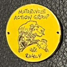 Motorcycle pin badge - motorcycle,