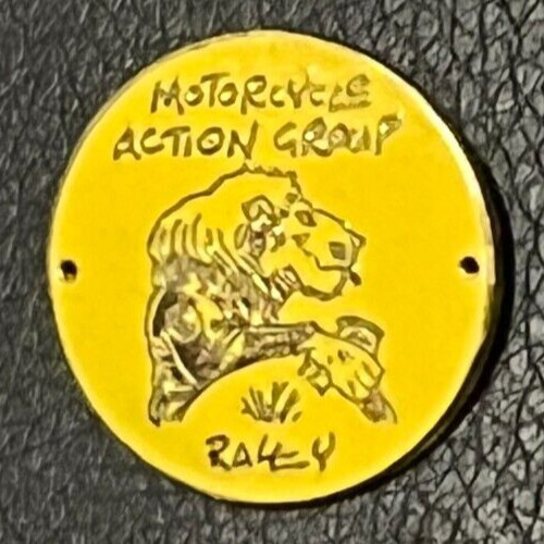 Motorcycle pin badge - pin,