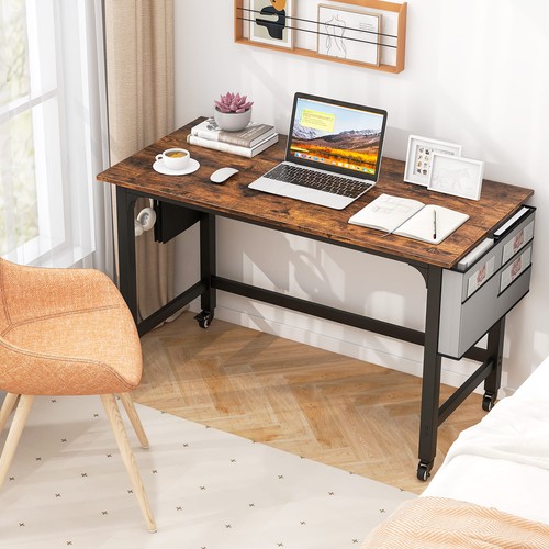 Mobile computer desk 120cm - computer,
