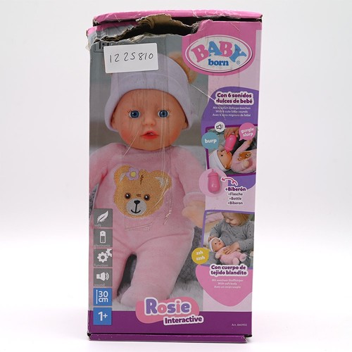 Baby born interactive rosie - interactive,