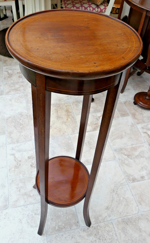 Antique edwardian mahogany two - antique,