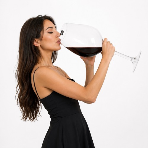 Extra large giant wine glass - giant,