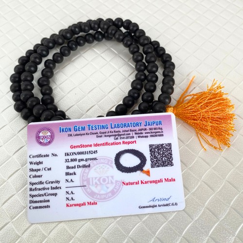 Lab certified ebony wood - certified,