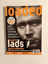 Loaded Magazine Issue 1 May 1994 First Edition Gary Oldman Paul Weller Cantona
