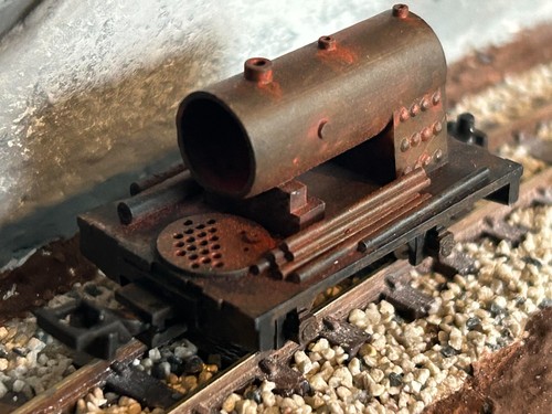 009 gauge scrap steam loco - gauge,