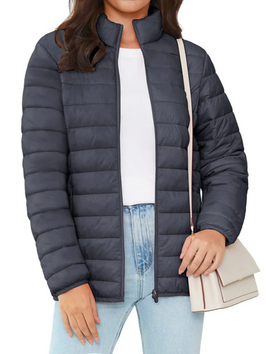 Womens winter puffer jacket - winter,