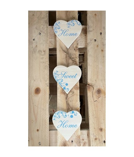 Rustic hanging heart sign - heart,