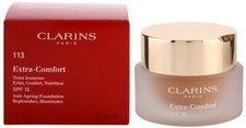 Clarins Extra Comfort Foundation SPF15 - # 113 Chestnut 30ml New & BOXED