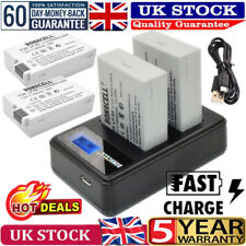 2X LP-E8 Camera Battery For Canon EOS 550D 600D 700D Rebel T5i +LCD DUAL Charger