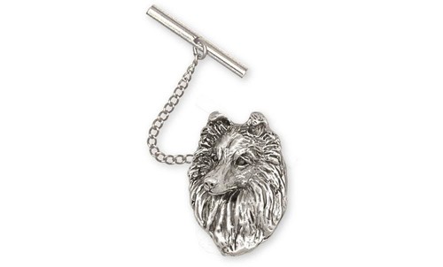 Sheltie tie tack - tie, jewelry
