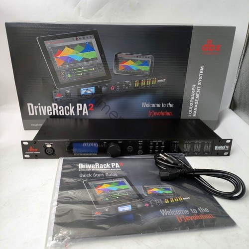 New dbx driverack pa2 - driverack, complete