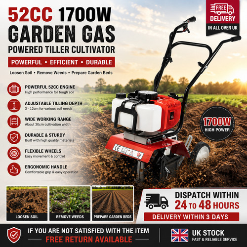 Petrol garden tiller - garden,
