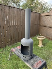 Gas Bottle Wood burner/Log