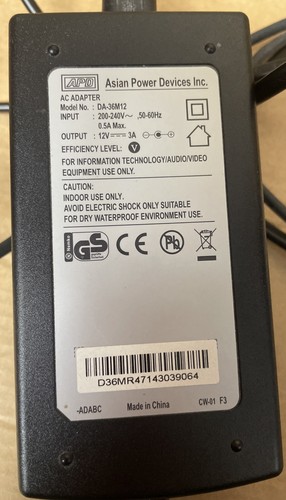 Apd 36m12 power - apd, da-36m12