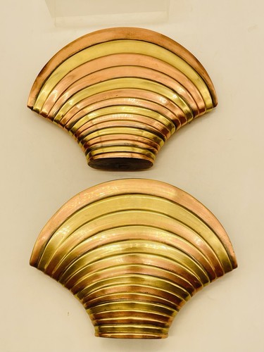 Art deco brass copper - 2,