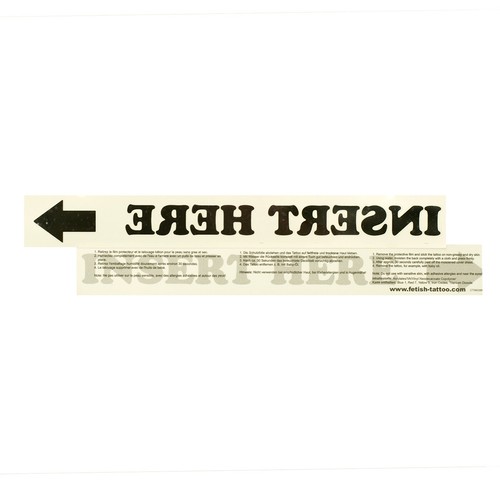 Insert here tattoo - 10,