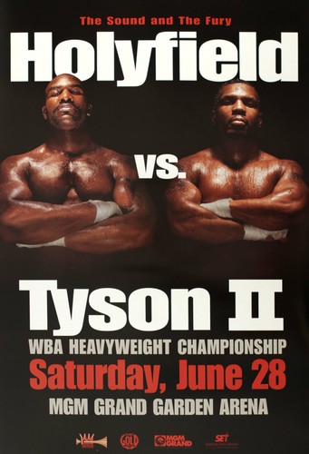 Holyfield tyson poster - tyson, ii