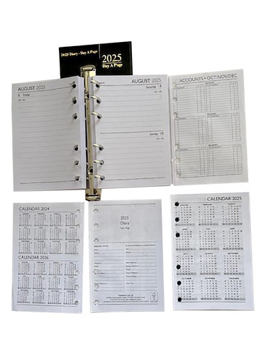 Diary inserts 2025 suitable - diary,