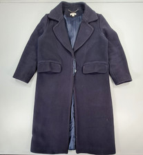 WHISTLES Womens Coat Navy Blue