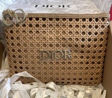 Dior Rattan Clutch Bag Pouch
