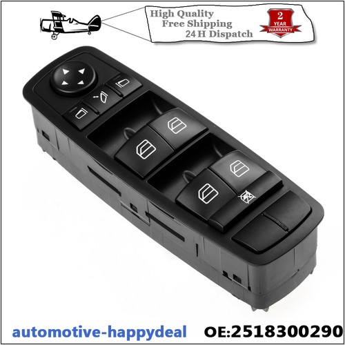 Front power window switch - front,