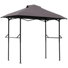 Dark Gray Polyester Canopy