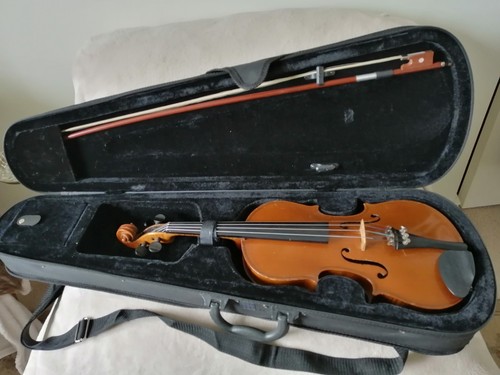 Vintage size violin flamed - 3/4,