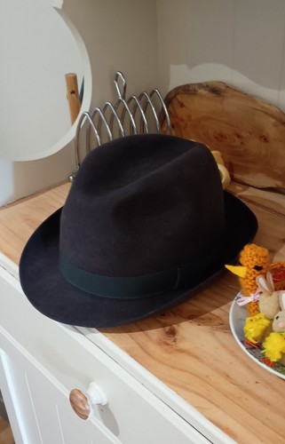 Vintage felt trilby dunn - felt,