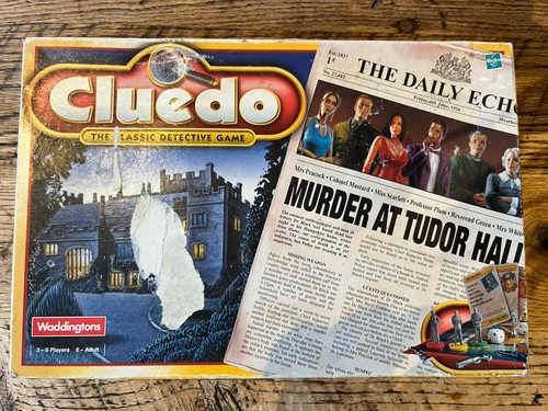 Vintage waddingtons cluedo - cluedo, the