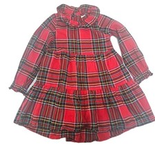 Girls NEXT Tartan Christmas
