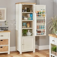 Cotswold Cream Single Kitchen Larder Pantry Cupboard- SLIGHT SECONDS -WT48-F338