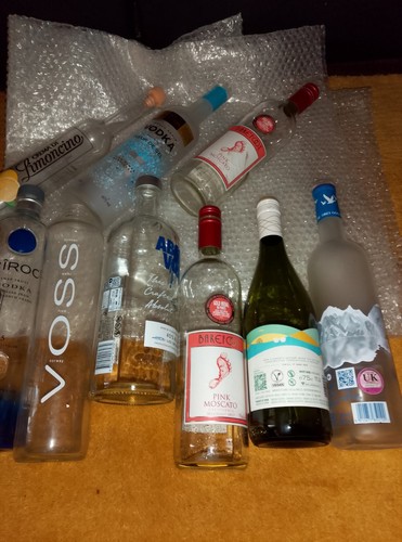 Empty spirit bottles - bottles, for