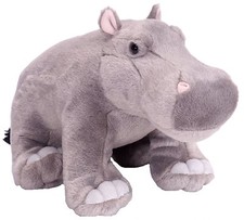 HIPPO SOFT TEDDY BEAR TOY WILD