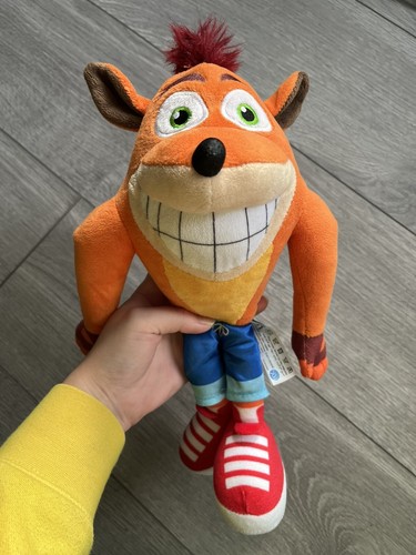 Crash bandicoot soft plush toy - bandicoot,