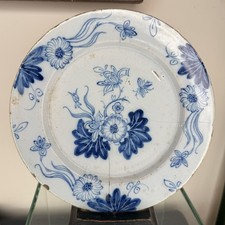 18th Century Delft Plate -