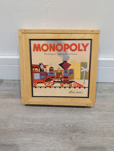 Monopoly nostalgia wooden - nostalgia,
