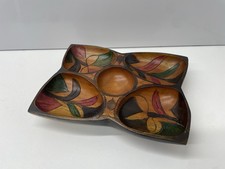 Hand carved wooden split - hand,