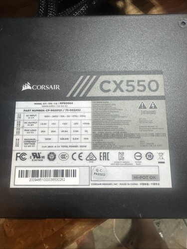 Corsair series 9020121 - cx,