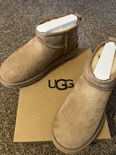 UGG Classic Ultra Mini Boot Chestnut Size 5 UK Fast Delivery