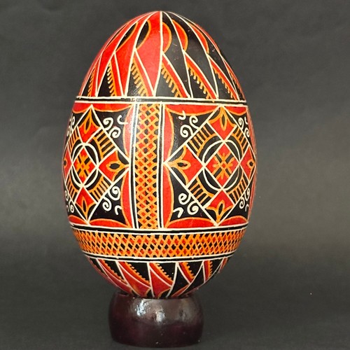Real ukrainian pysanky goose - pysanky.,
